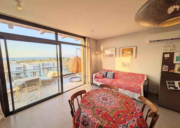 Panoramic Seaview Somabay 1br In Mesca *